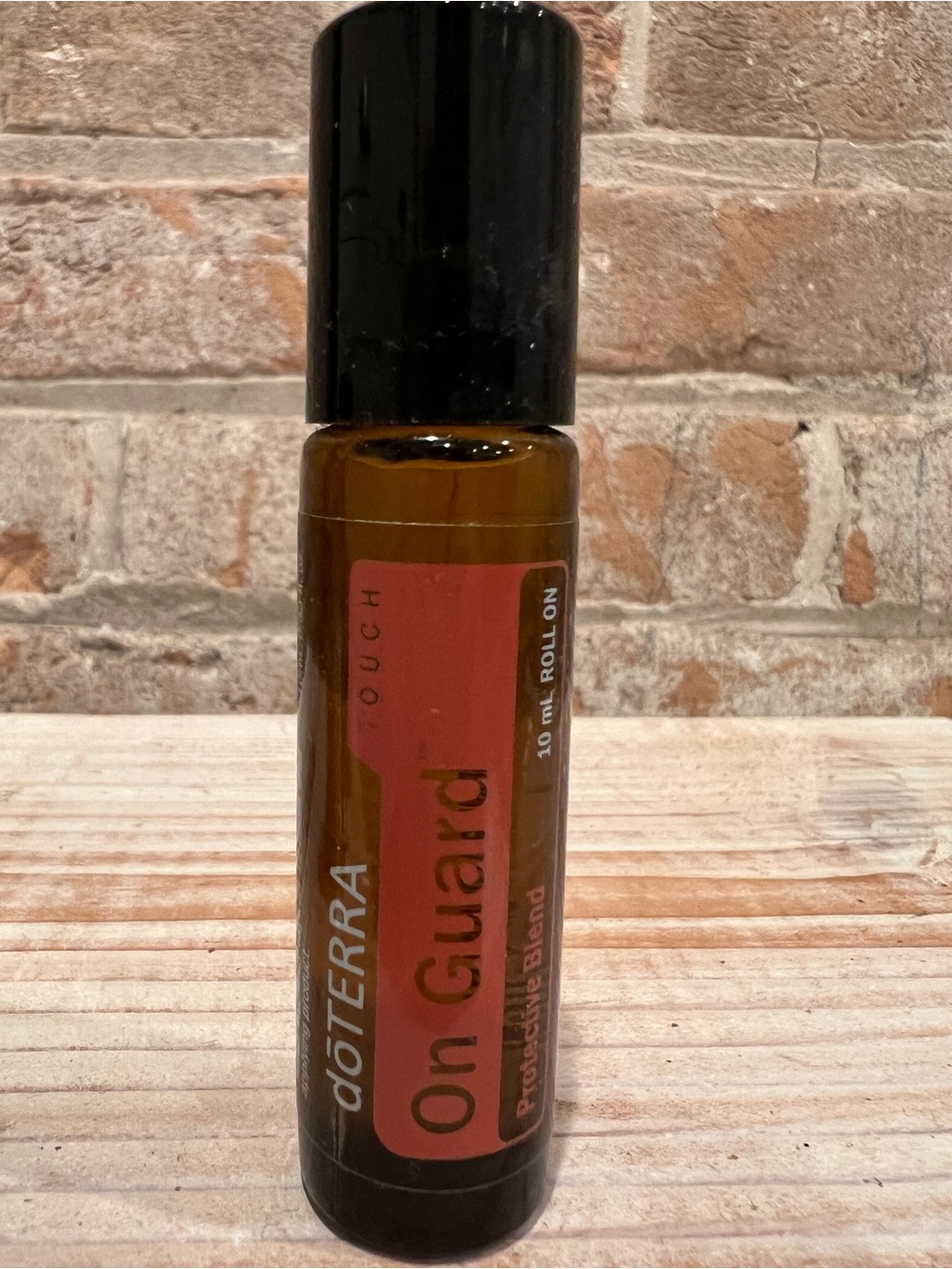 Doterra On Guard & AromaTouch — Brown Bottles with Blue and Red Labels - Picture 4 of 5